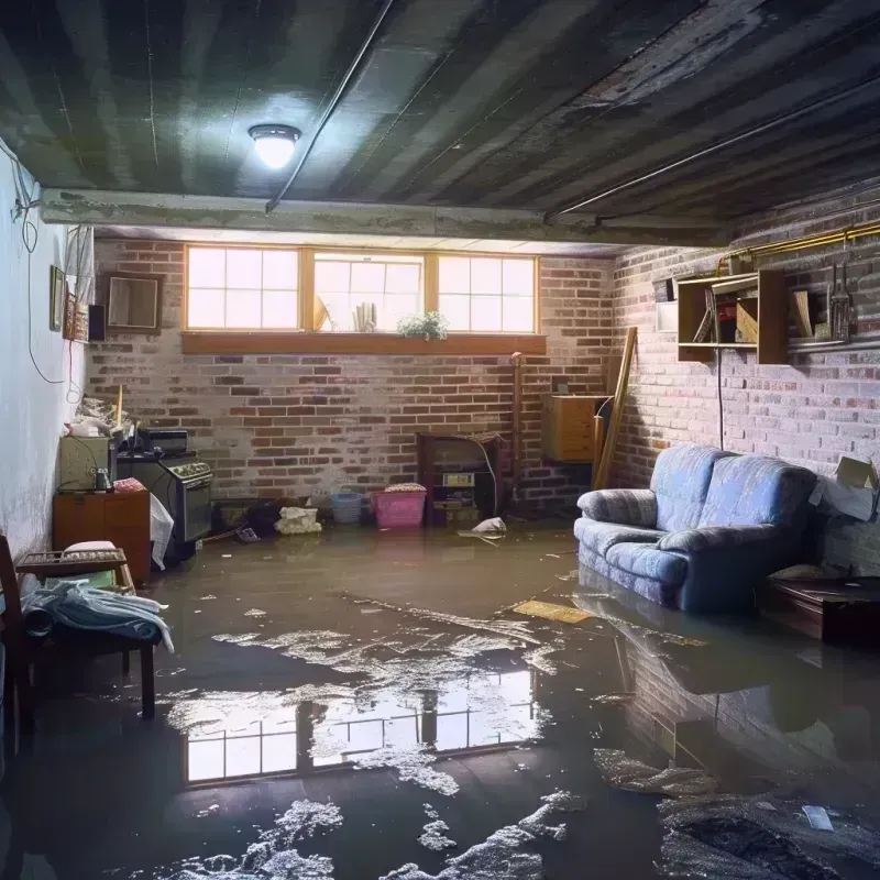 Flooded Basement Cleanup in New London, NH